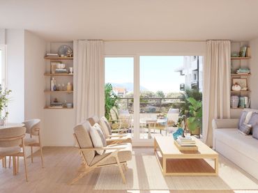 Appartamento con balcone in vendita a La Cabaña 5
