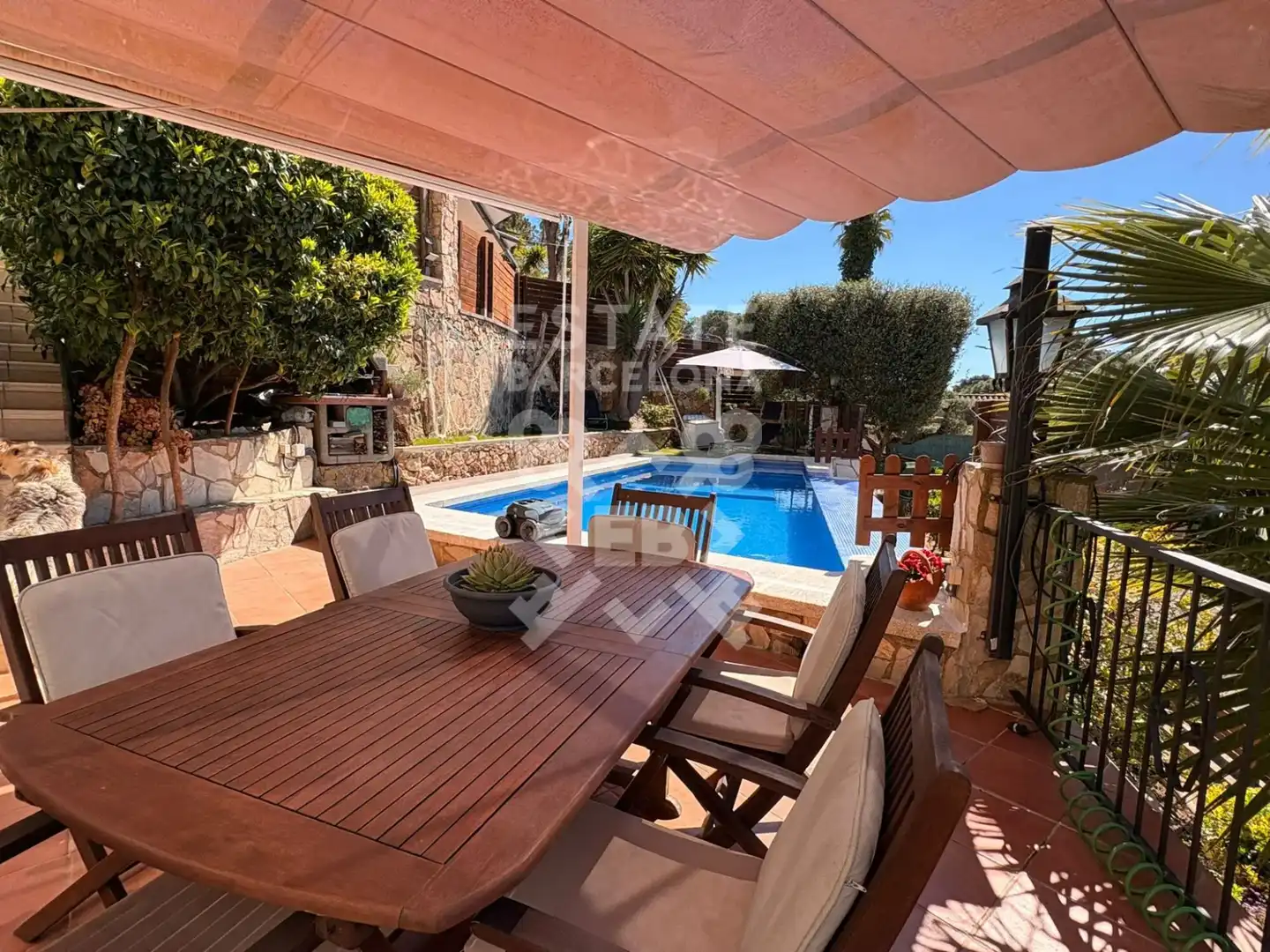 Terrassa de Casa o xalet en venda en Lloret de Mar amb Aire condicionat, Calefacció i Jardí privat