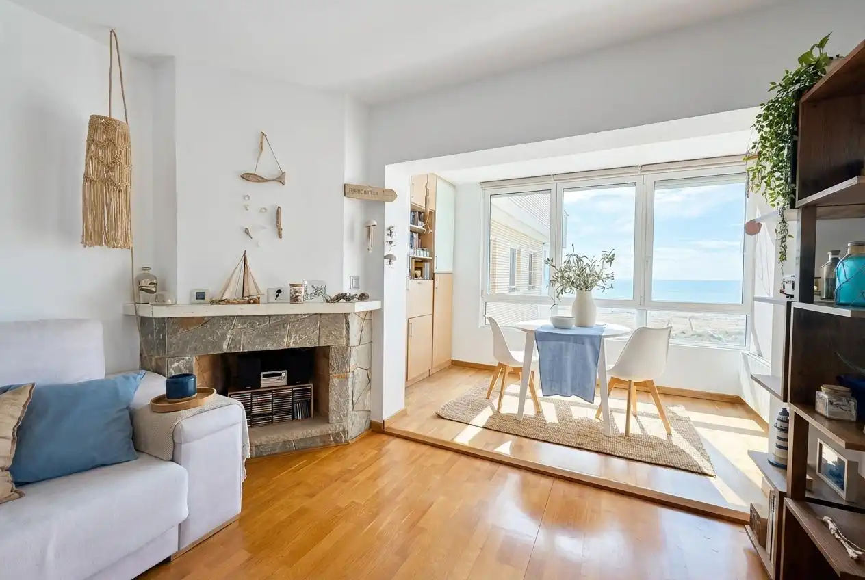 Living room of Flat for sale in Castelldefels  with Private garden, Terrace and Storage room