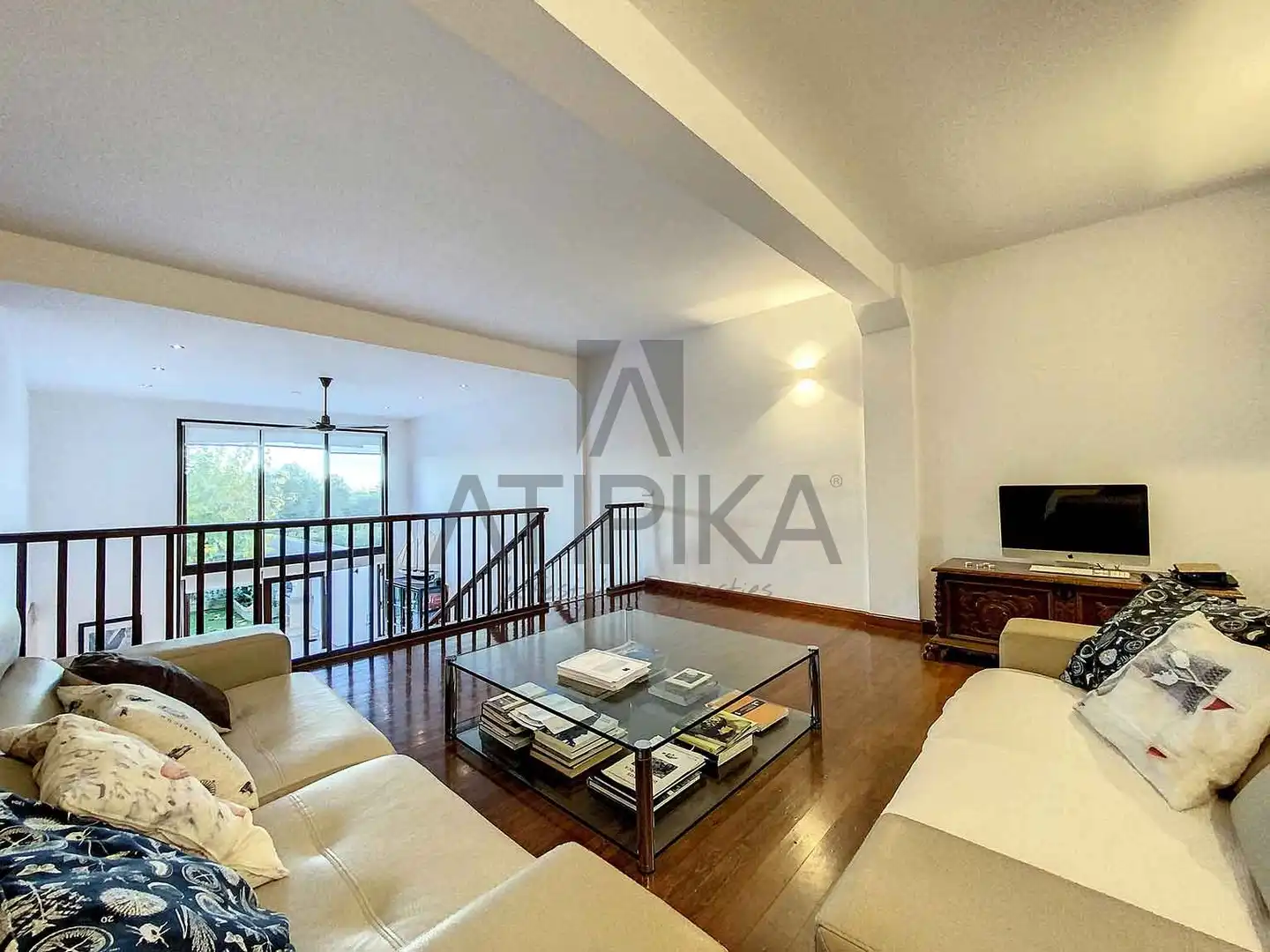 Wohnzimmer von Wohnung zum Verkauf in Sant Lluís mit Klimaanlage, Terrasse und Möbliert