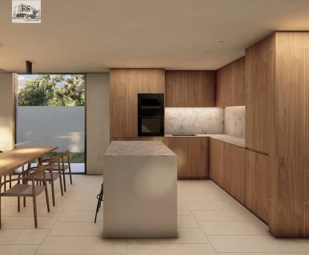 Cocina de Casa adosada en venta en San Antonio de Benagéber