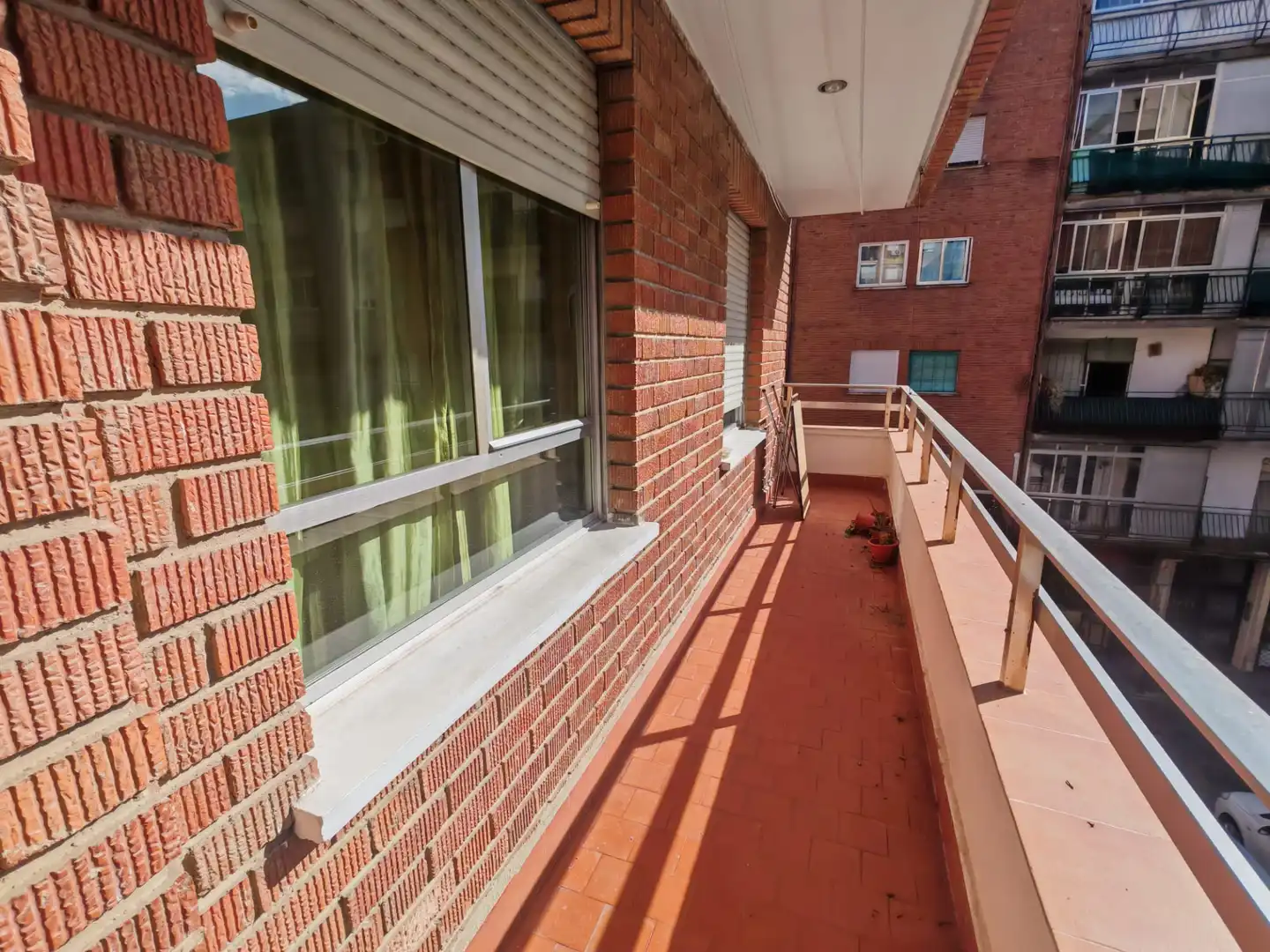 Balcony of Flat for sale in Móstoles  with Heating, Parquet flooring and Terrace