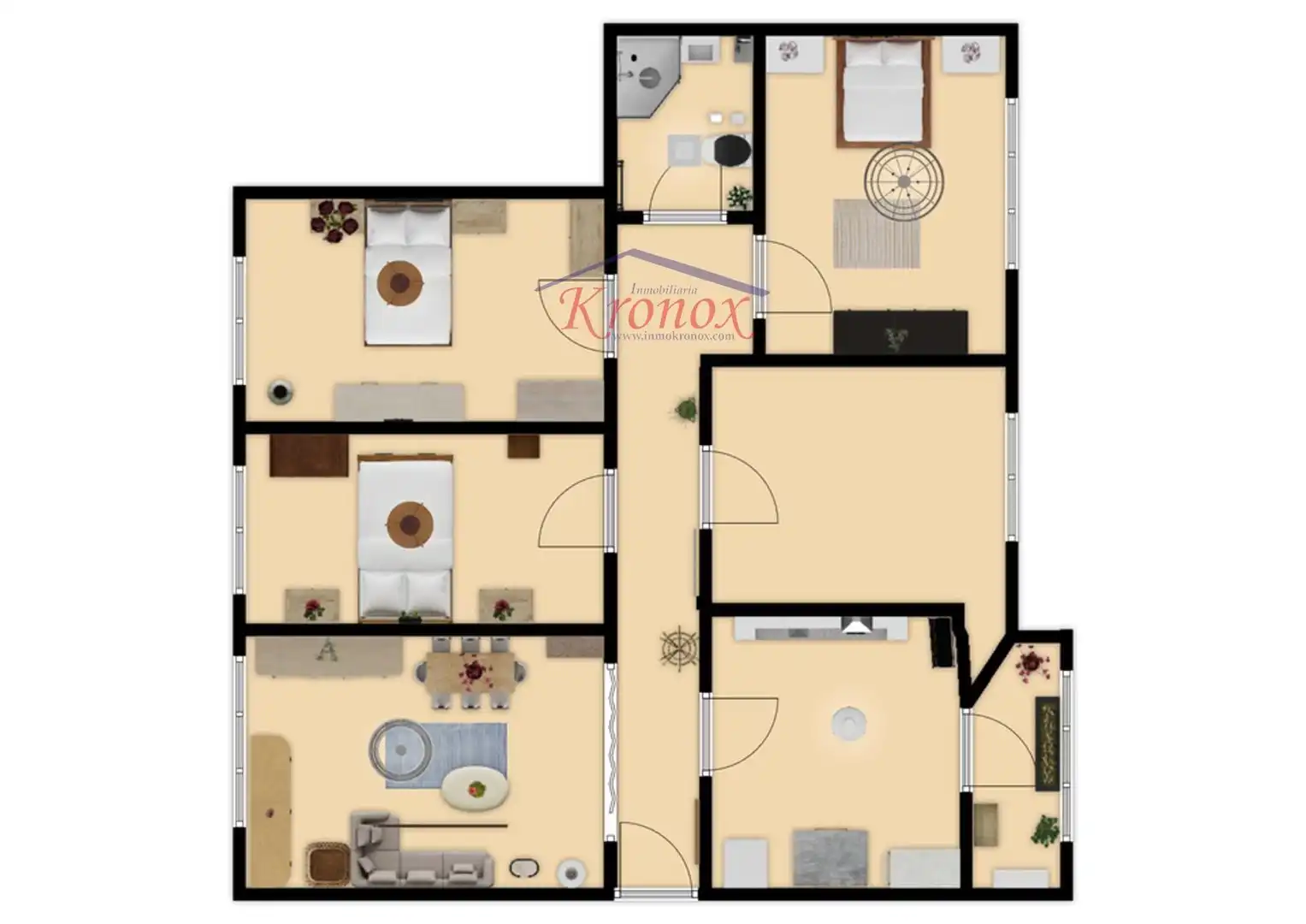 Piso en venta en Madrid con Aire acondicionado, Calefacción y Terraza