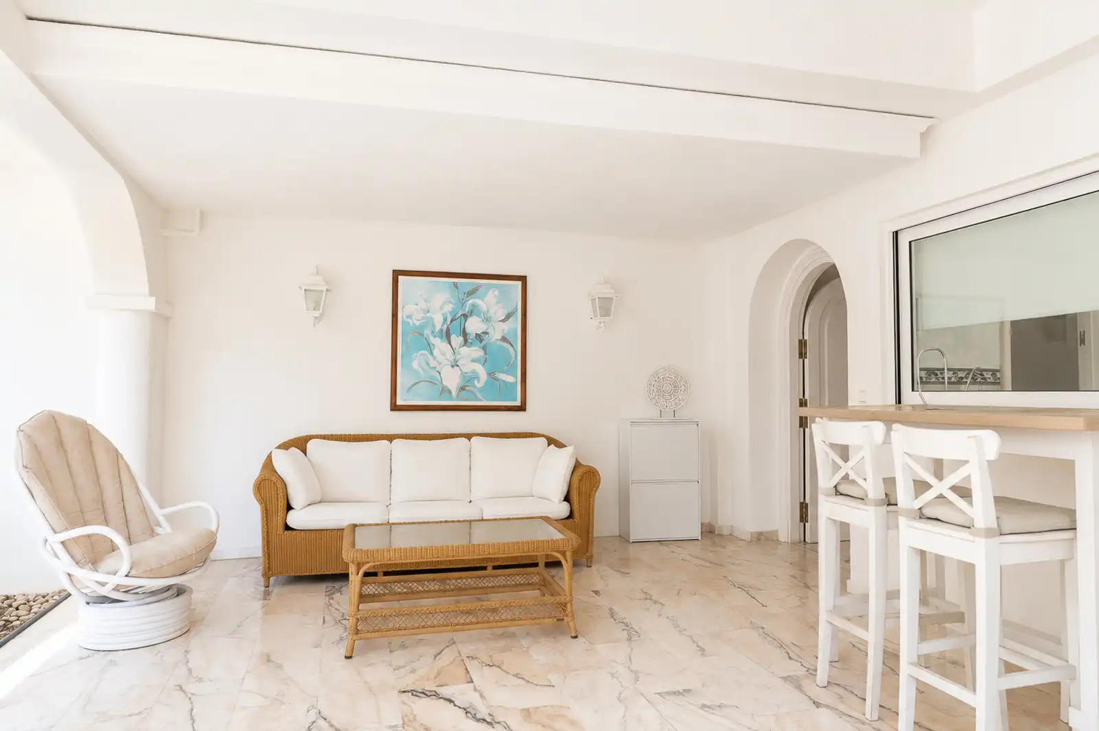 Living room of Detached homes for sale in Benalmádena  with Air Conditioner, Private garden and Terrace
