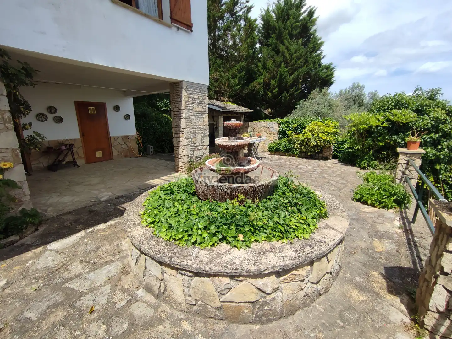 Jardín de Casa o chalet en venta en Vallirana con Calefacción, Jardín privado y Terraza