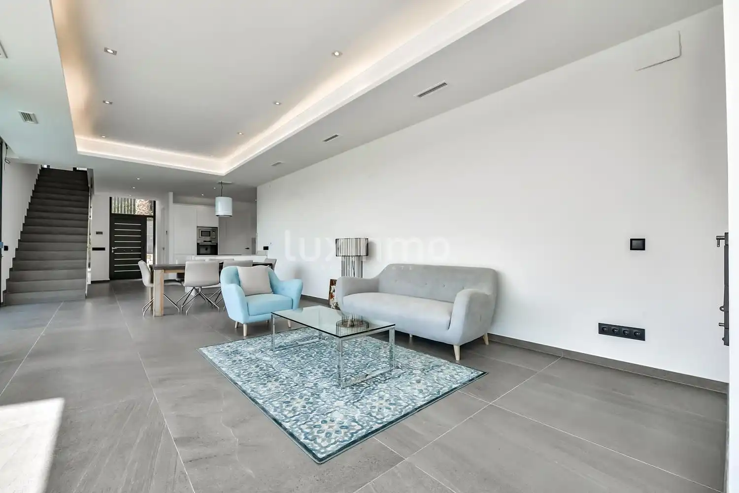 Living room of Houses for sale in Jávea / Xàbia  with Air Conditioner, Heating and Private garden