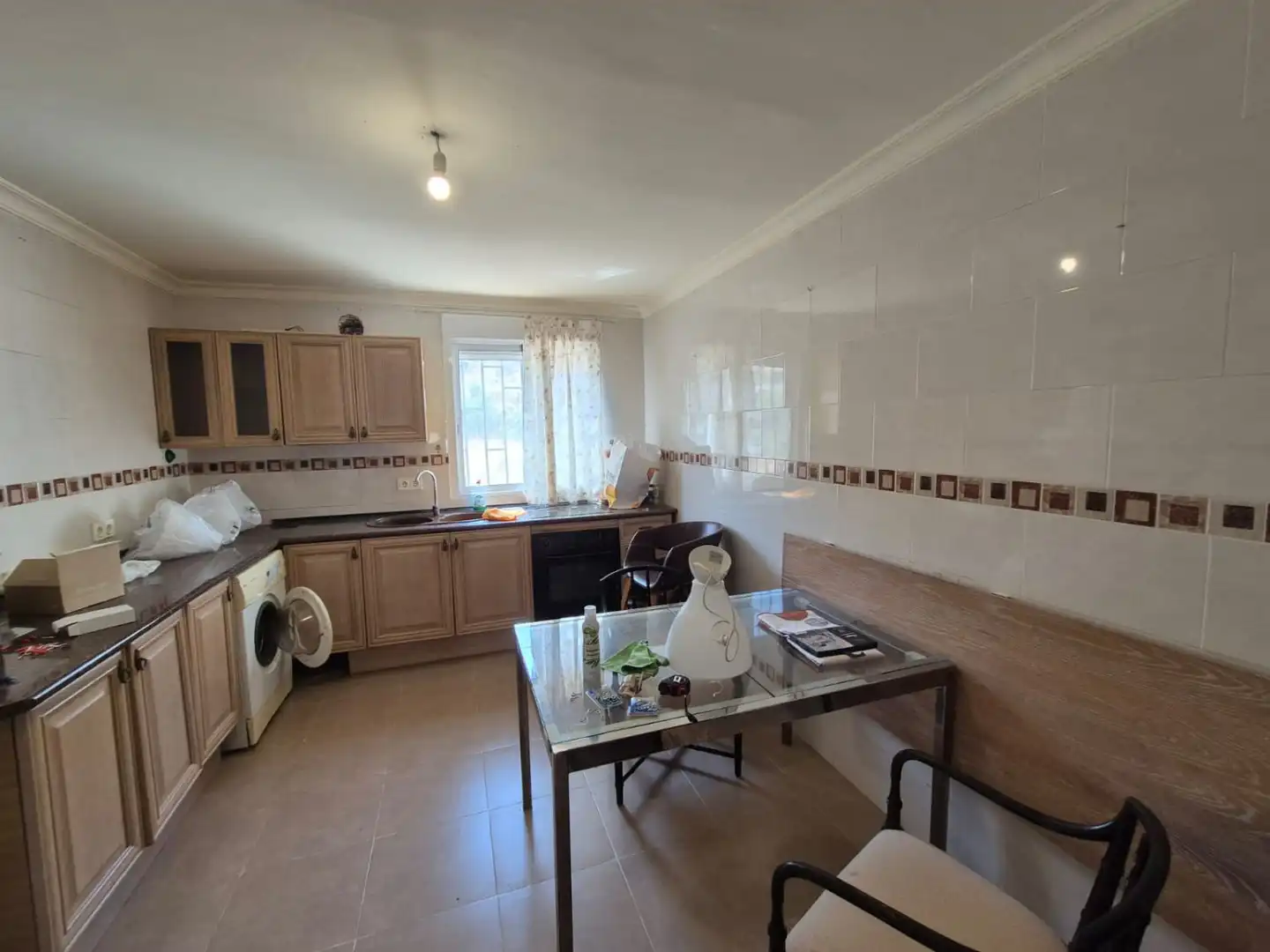 Cocina de Finca rústica en venta en Guaro con Calefacción, Terraza y Trastero