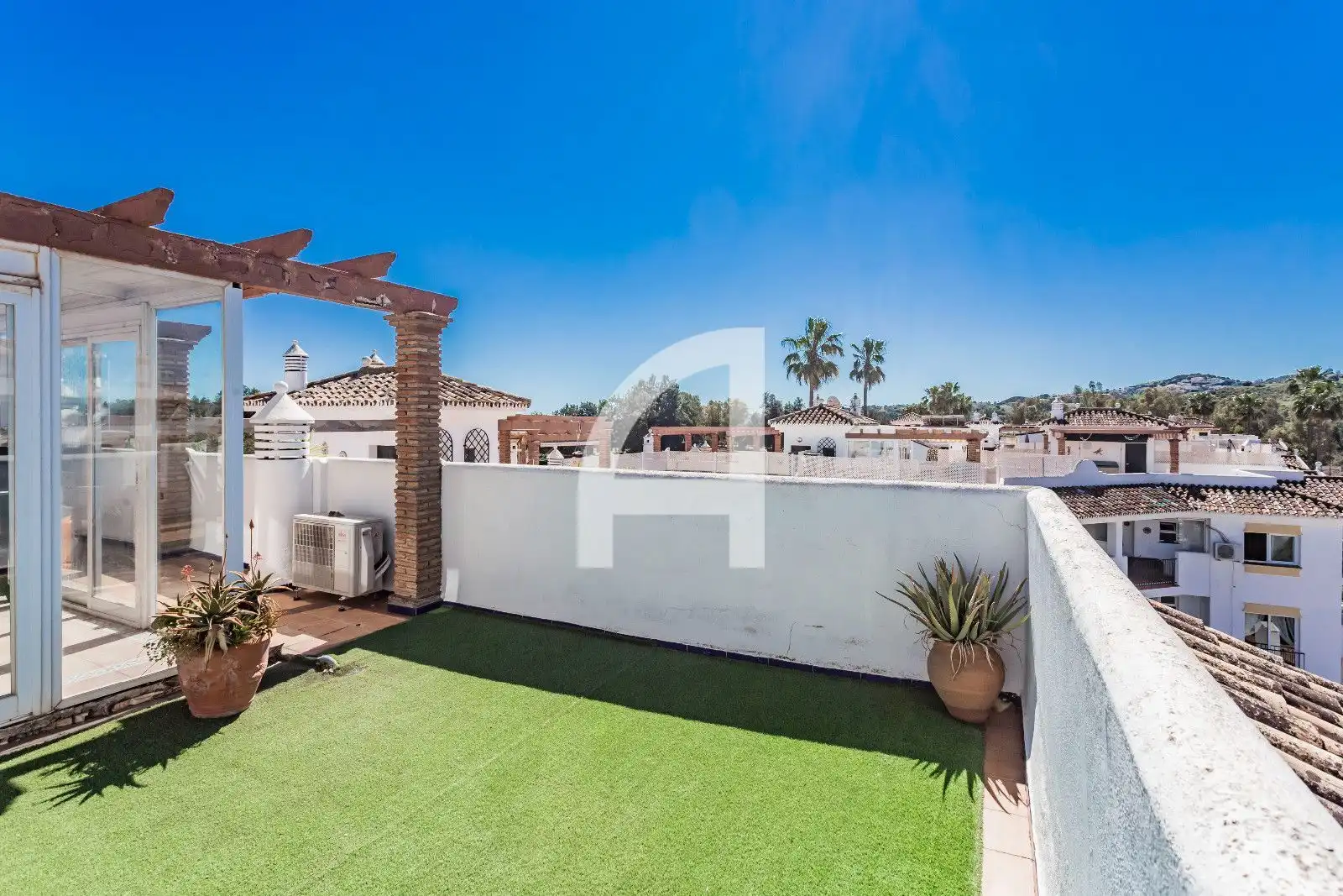 Terraza de Ático en venta en Mijas con Aire acondicionado, Calefacción y Terraza