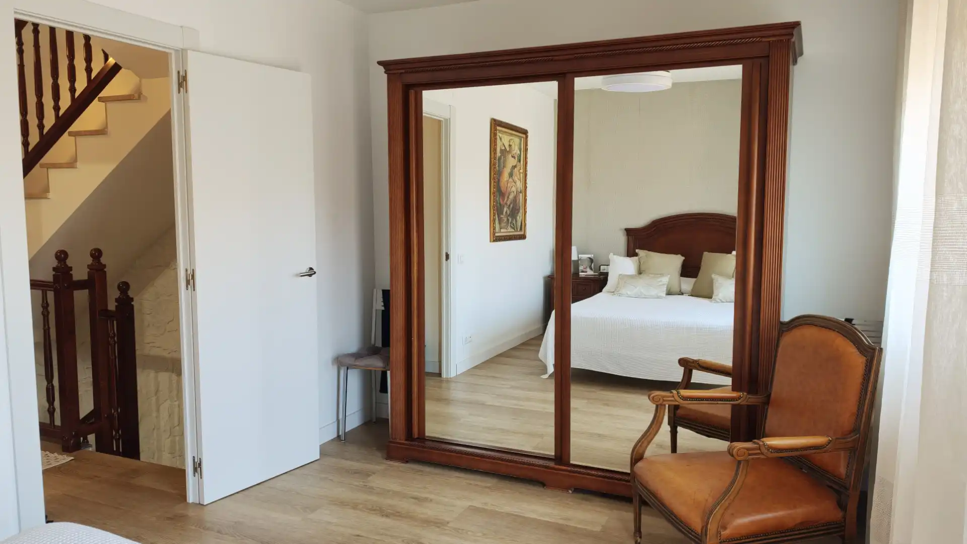 Habitación de Casa adosada en venta en Sant Salvador de Guardiola con Calefacción, Jardín privado y Parquet