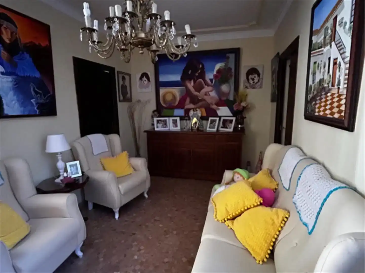 Sala d'estar de Dúplex en venda en El Viso del Alcor, Sevilla