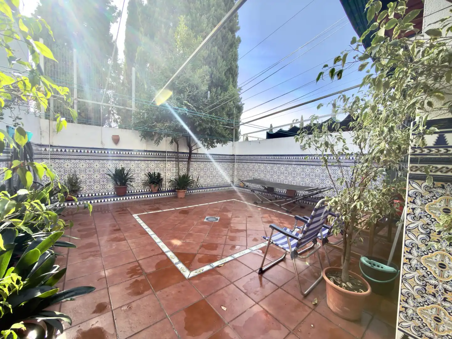 Terrassa de Casa o xalet en venda en Mairena del Aljarafe amb Aire condicionat, Calefacció i Terrassa