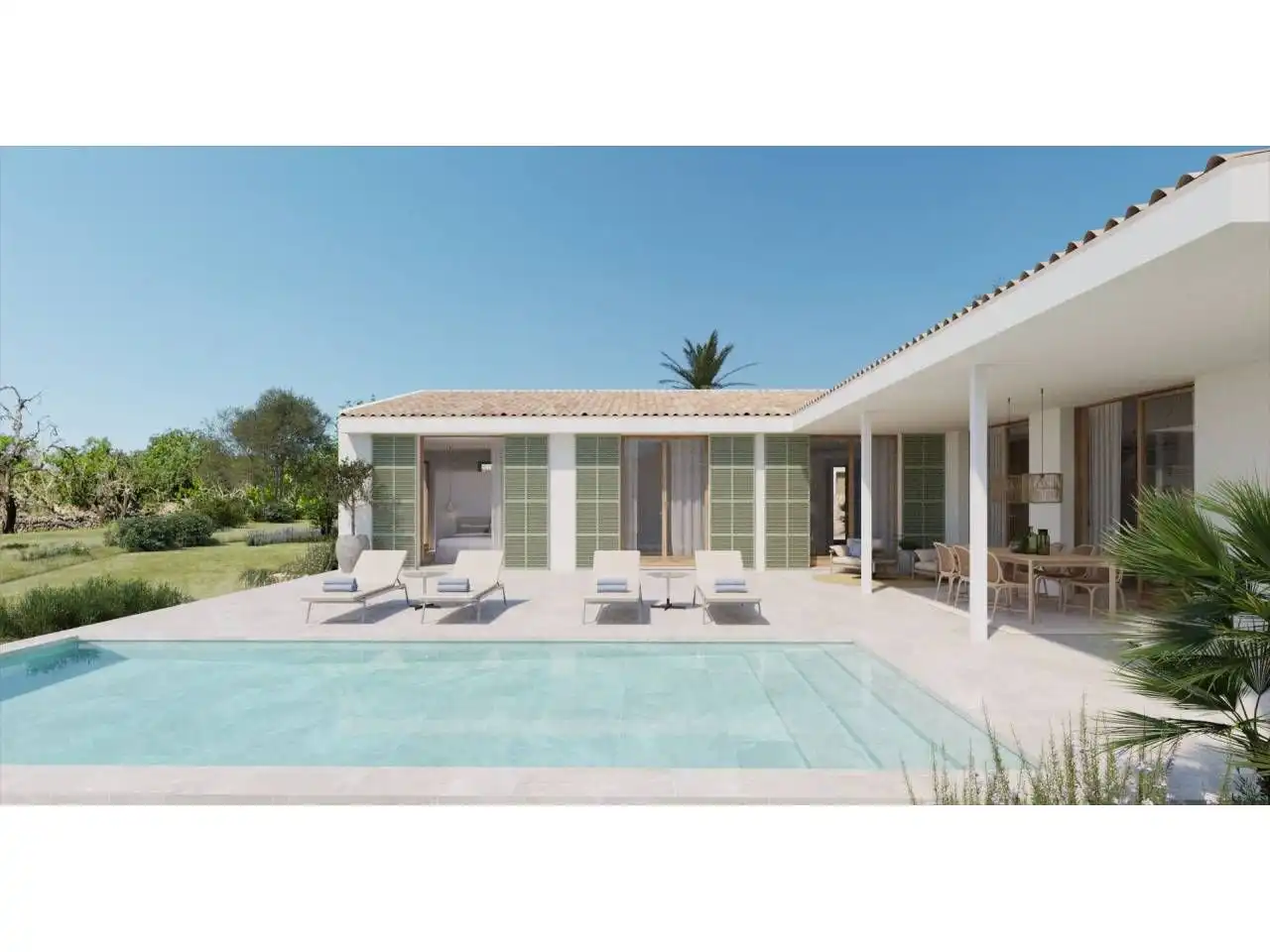 Casa rústica amb piscina en venda a Santa Margalida Poble