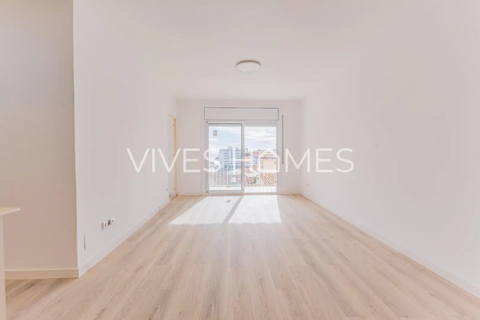 Sala de estar de Piso en venta en Caldes d'Estrac con Terraza y Balcón