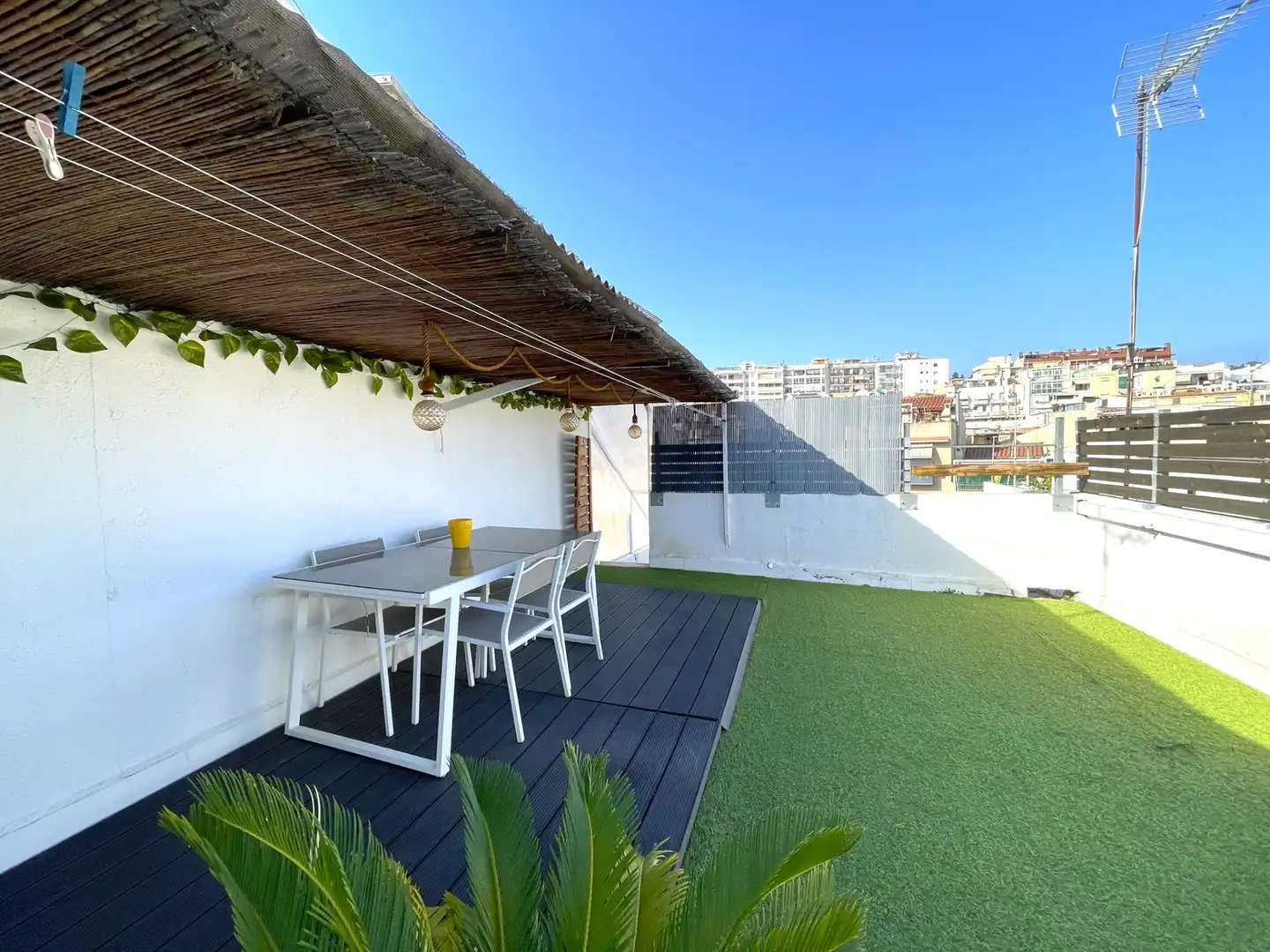 Terrace of Flat for sale in Mataró  with Air Conditioner, Parquet flooring and Terrace