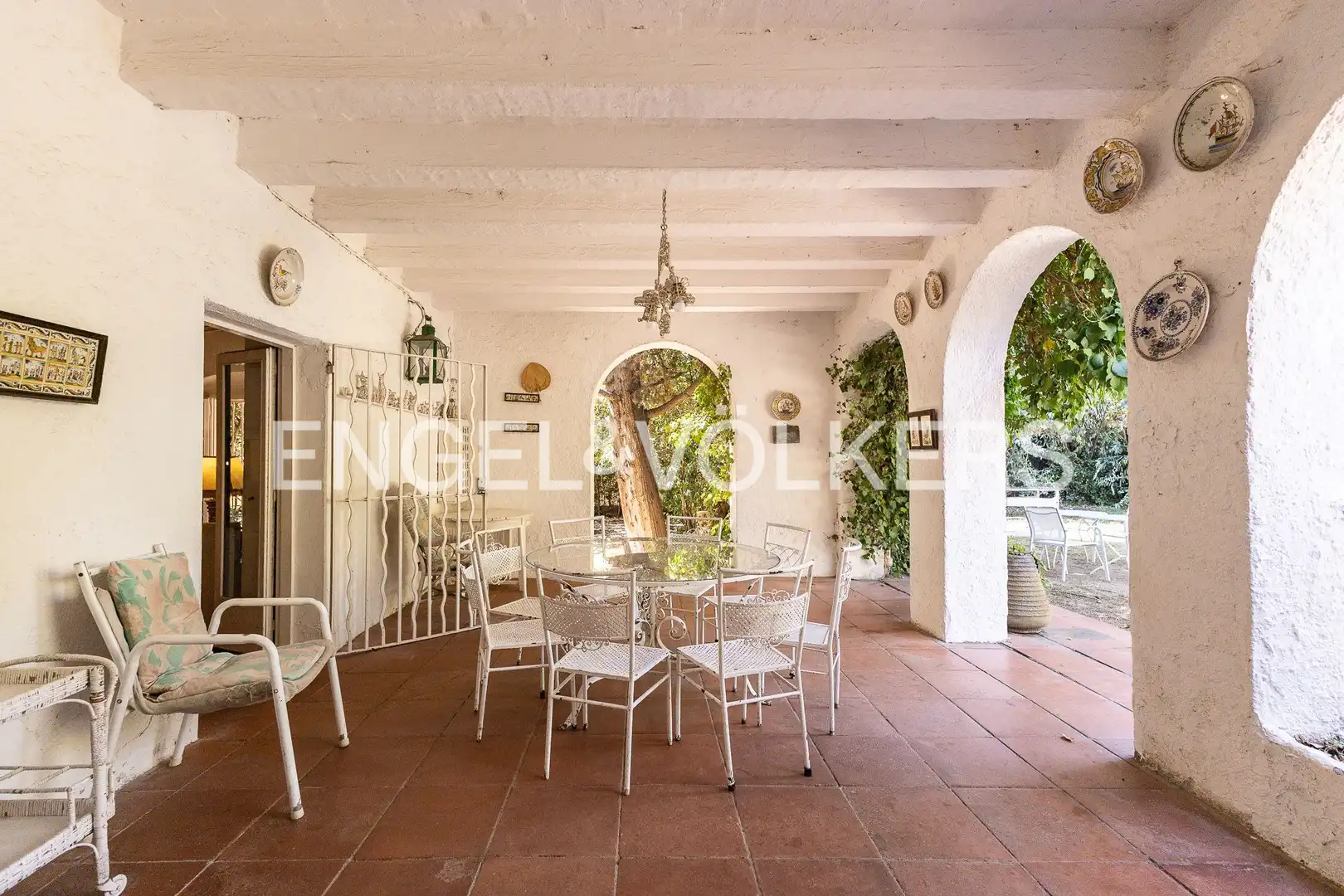 Terrassa de Casa o xalet en venda en Sant Andreu de Llavaneres amb Calefacció, Jardí privat i Terrassa