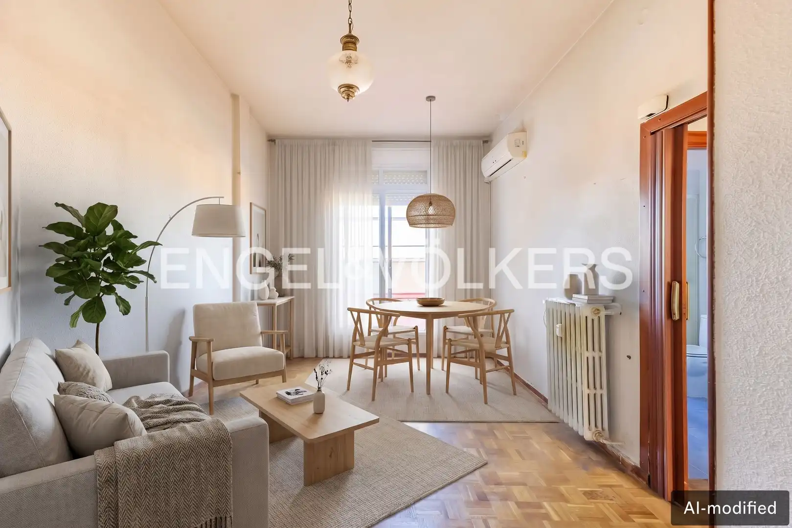 Sala de estar de Ático en venta en Arganzuela