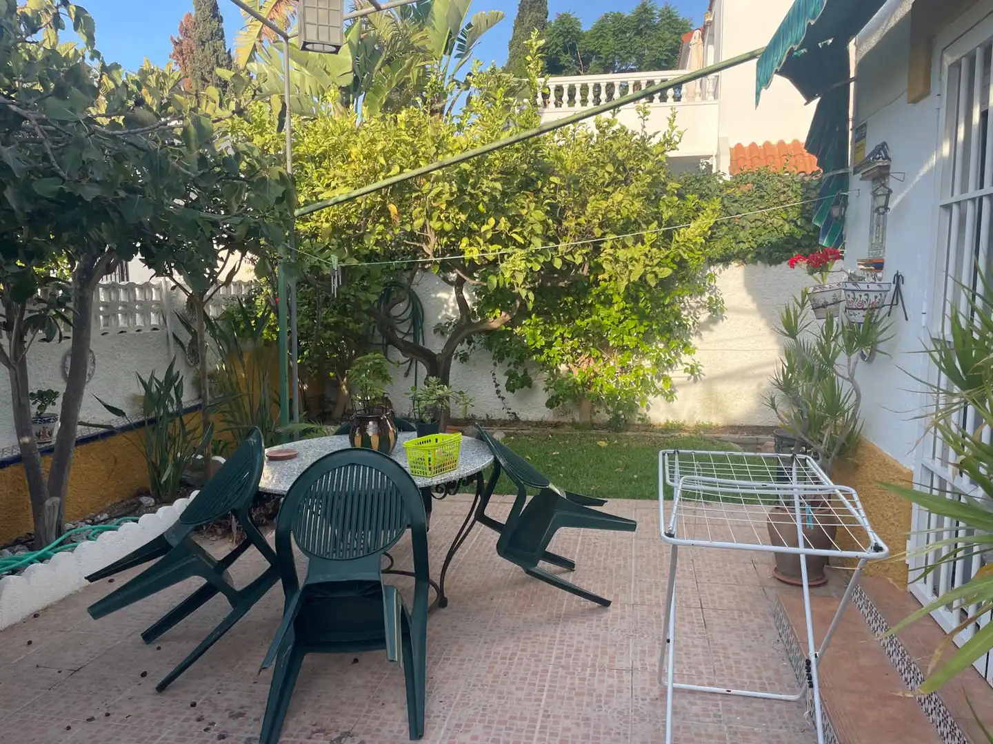 Jardí de Casa o xalet de lloguer en Roquetas de Mar amb Aire condicionat, Calefacció i Jardí privat