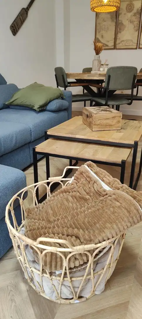 Sala d'estar de Pis en venda en Murcia amb Aire condicionat, Traster i Moblat