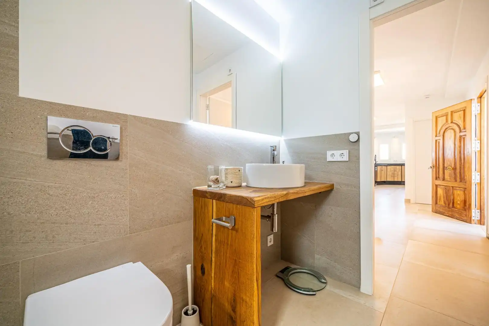 Bathroom of Houses for rent in Llucmajor  with Air Conditioner, Private garden and Terrace