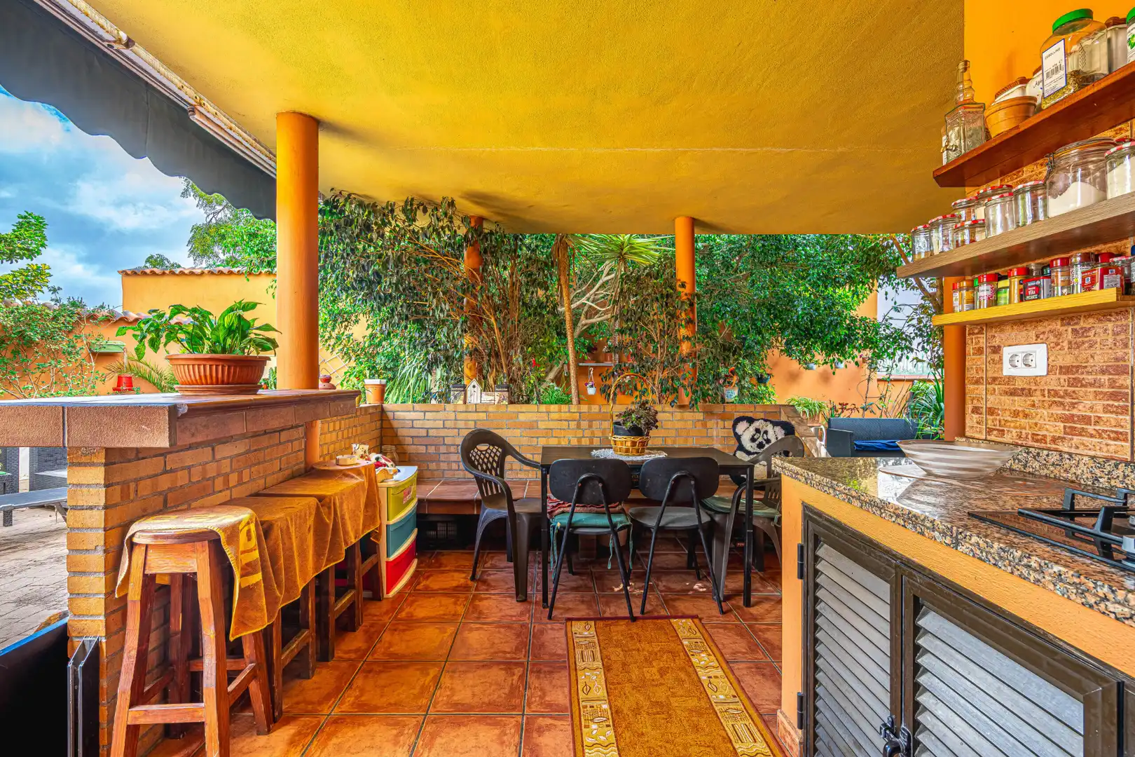 Terraza de Casa adosada en venta en San Cristóbal de la Laguna con Jardín privado, Terraza y Trastero