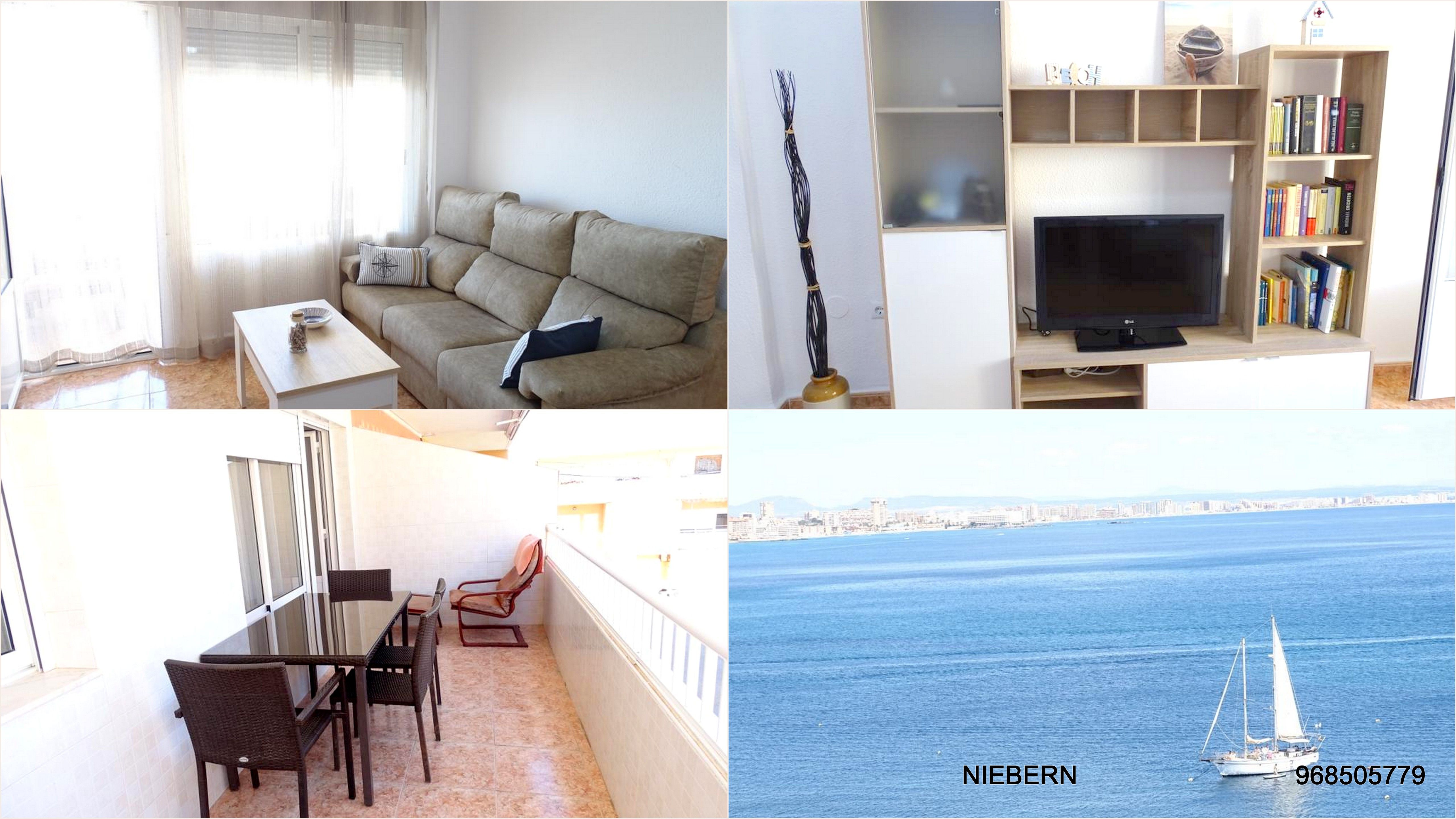 Bedroom of Flat to rent in Cartagena  with Furnished, Oven and Washing machine
