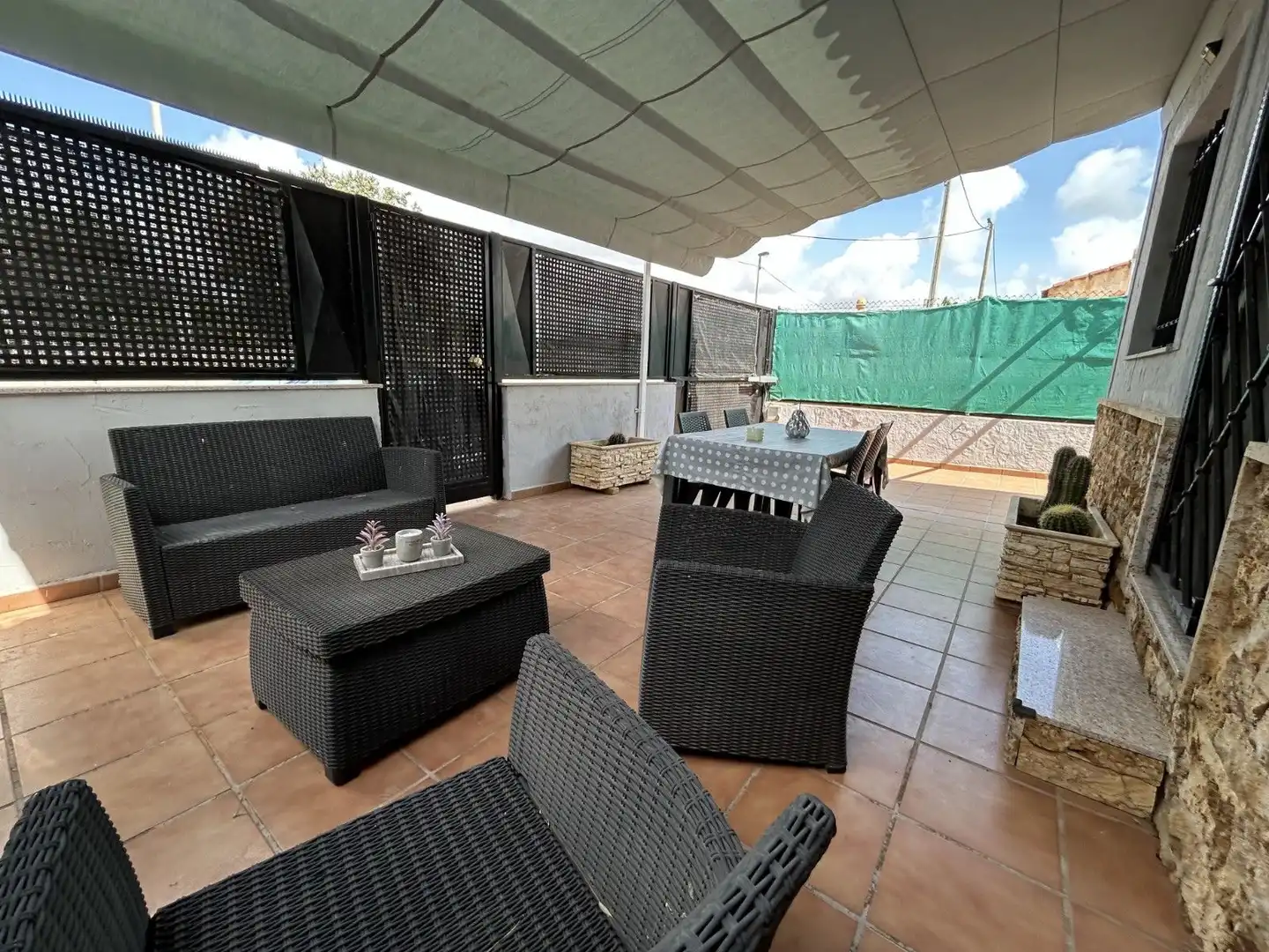 Terraza de Casa o chalet en venta en Cartagena con Aire acondicionado, Calefacción y Jardín privado