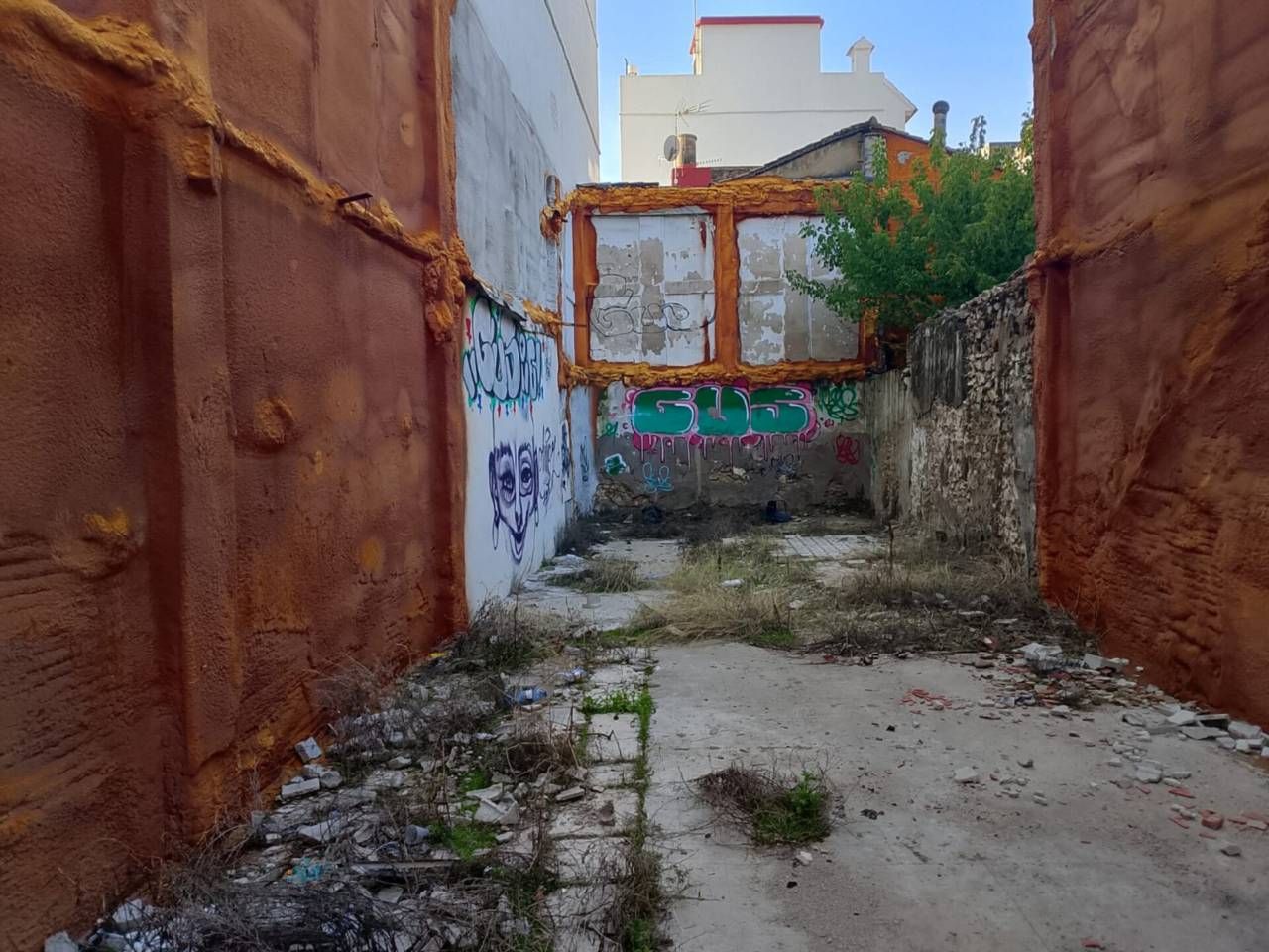 Exterior view of Industrial land for sale in Gandia