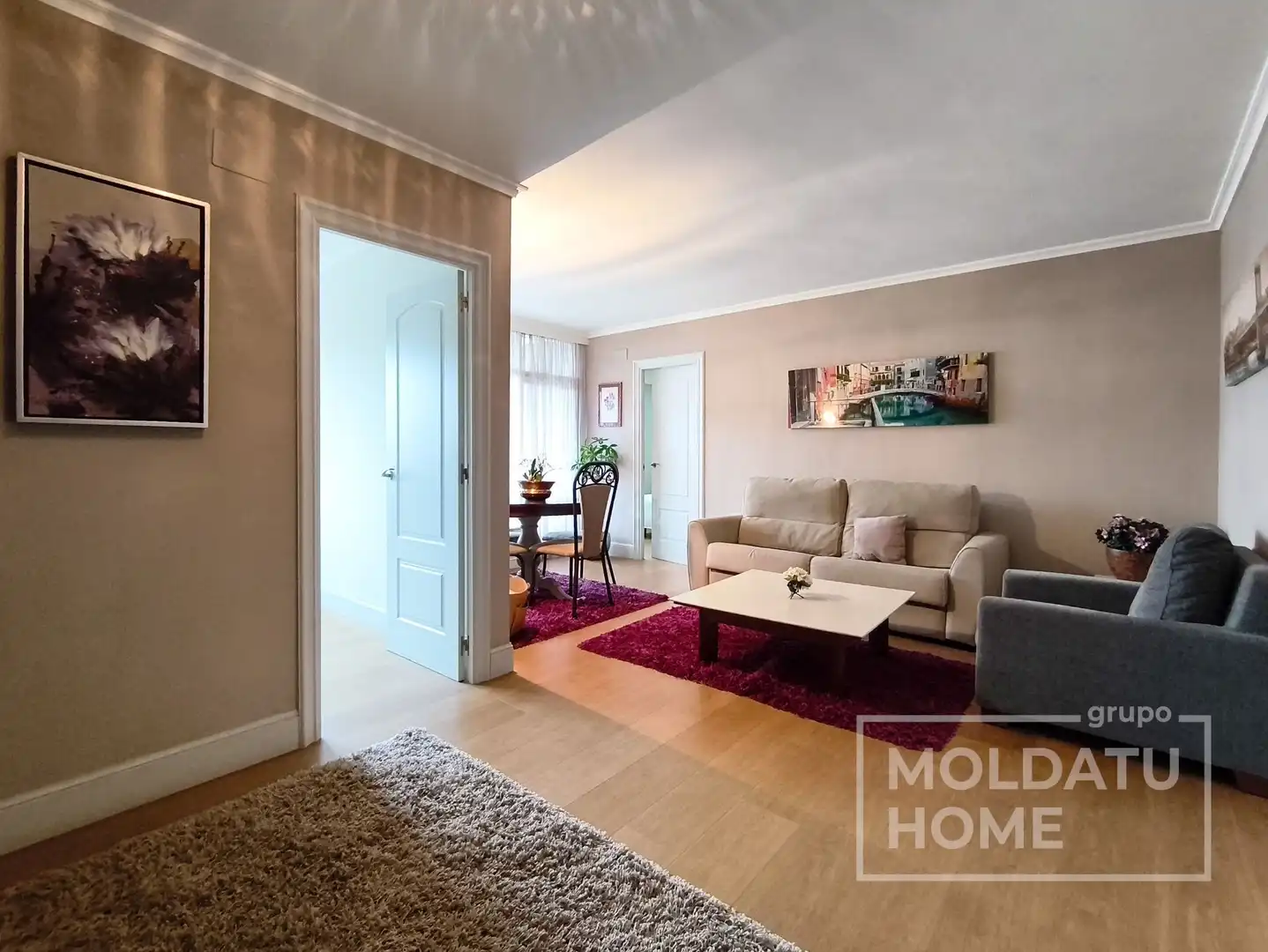 Sala de estar de Piso en venta en Errekalde