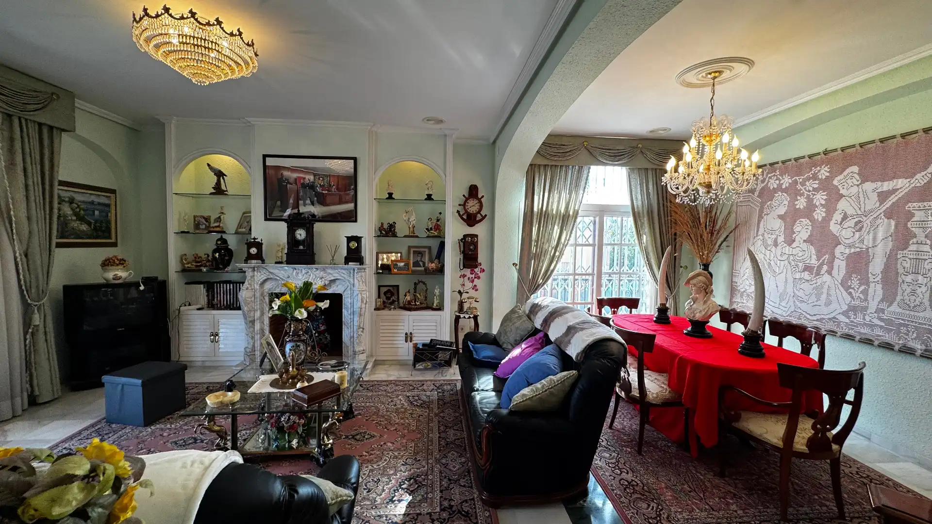 Sala d'estar de Casa o xalet en venda en Torredembarra amb Aire condicionat, Calefacció i Jardí privat