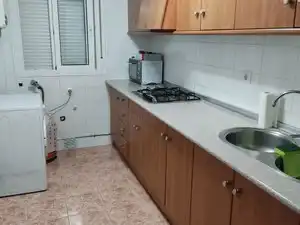 Kitchen of Flat for rent in Ronda  with Furnished
