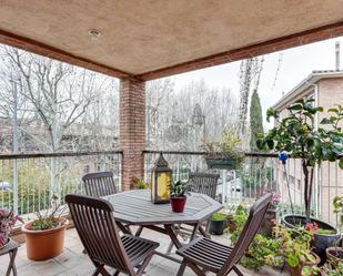 Terrace of Planta baja for sale in Sant Cugat del Vallès  with Heating, Parquet flooring and Terrace