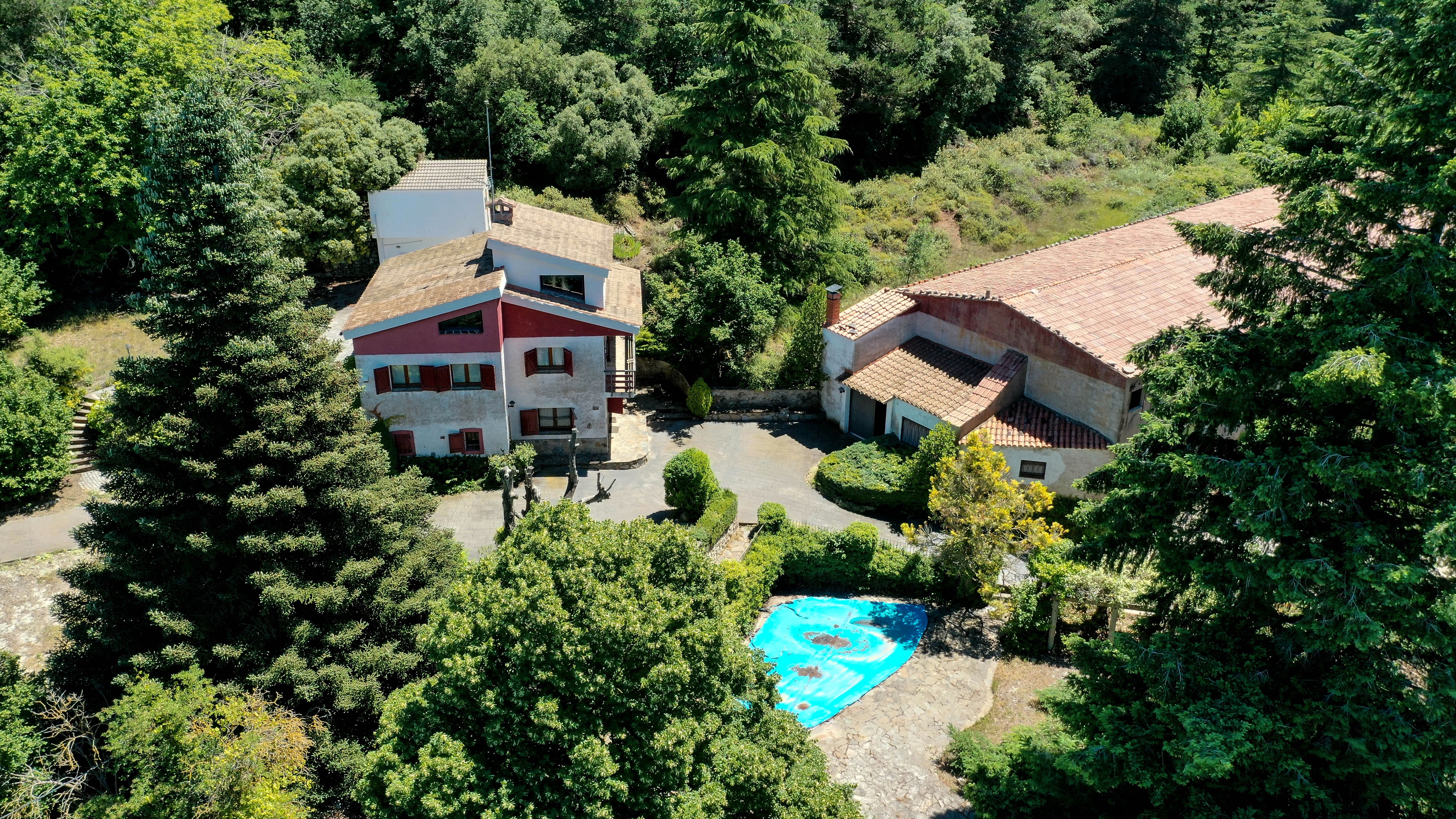 Exterior view of House or chalet for sale in Prades  with Private garden, Parquet flooring and Terrace