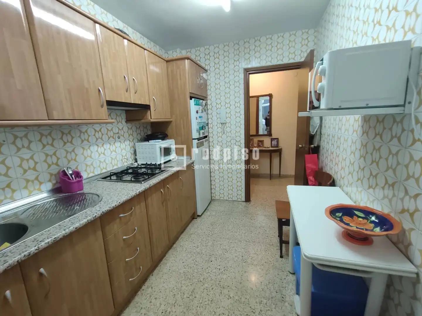 Kitchen of Flat for rent in Rincón de la Victoria  with Furnished