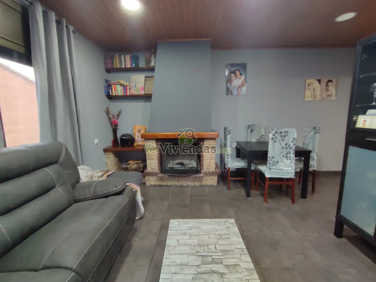 Sala d'estar de Casa o xalet en venda en Vacarisses amb Aire condicionat, Calefacció i Jardí privat