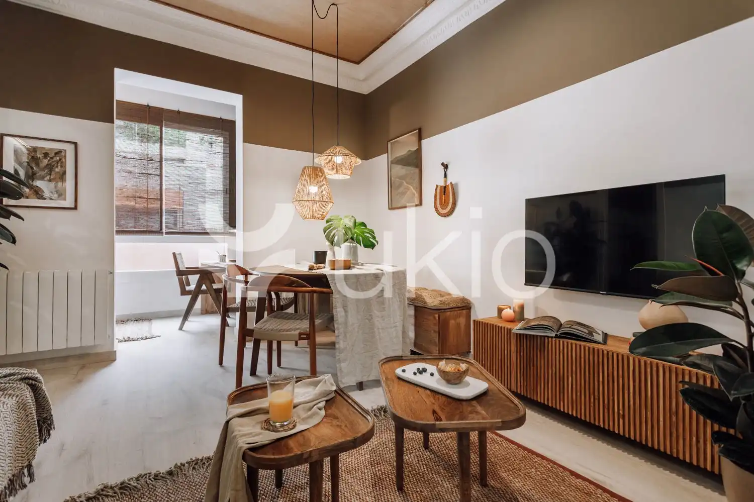 Apartamento con terraza en alquiler en Passeig de Sant Joan