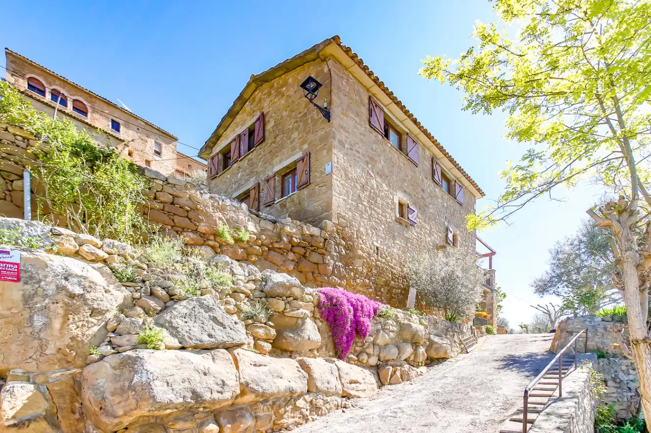 Vista exterior de Finca rústica en venda en Vilanova de l'Aguda
