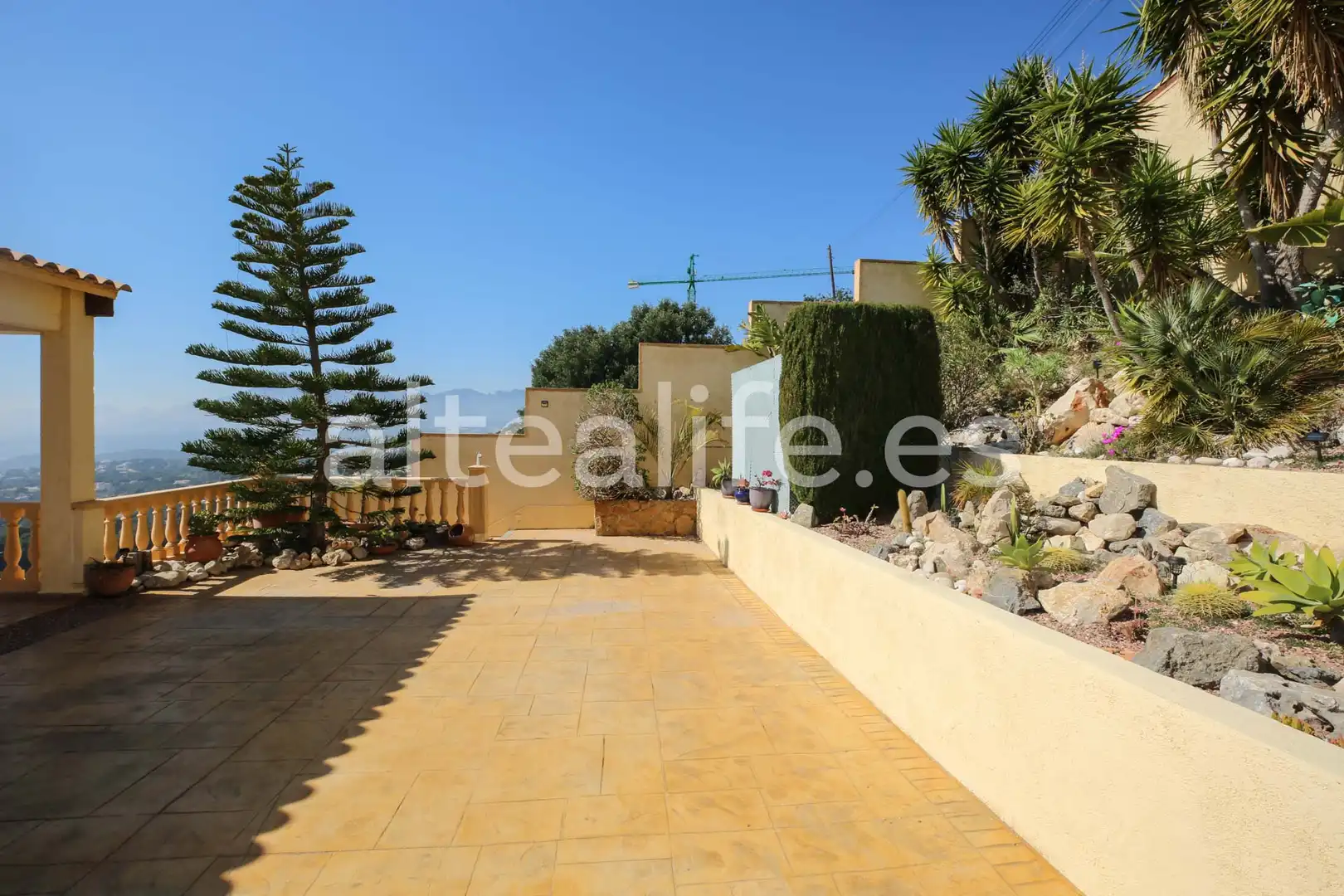 Vista exterior de Casa o chalet en venta en Altea con Aire acondicionado, Calefacción y Jardín privado