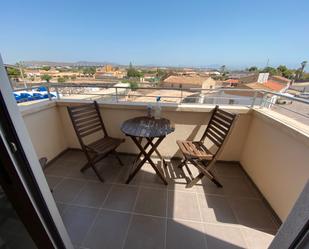 Terrace of Flat to rent in Elche / Elx  with Parquet flooring, Terrace and Furnished