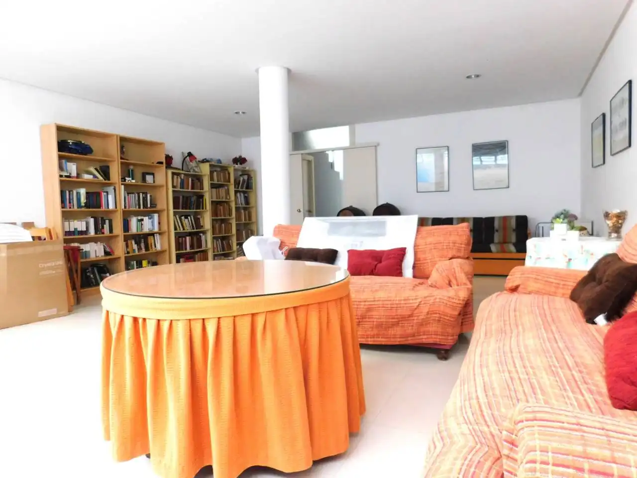 Sala d'estar de Casa o xalet en venda en Jerez de la Frontera amb Aire condicionat, Jardí privat i Terrassa