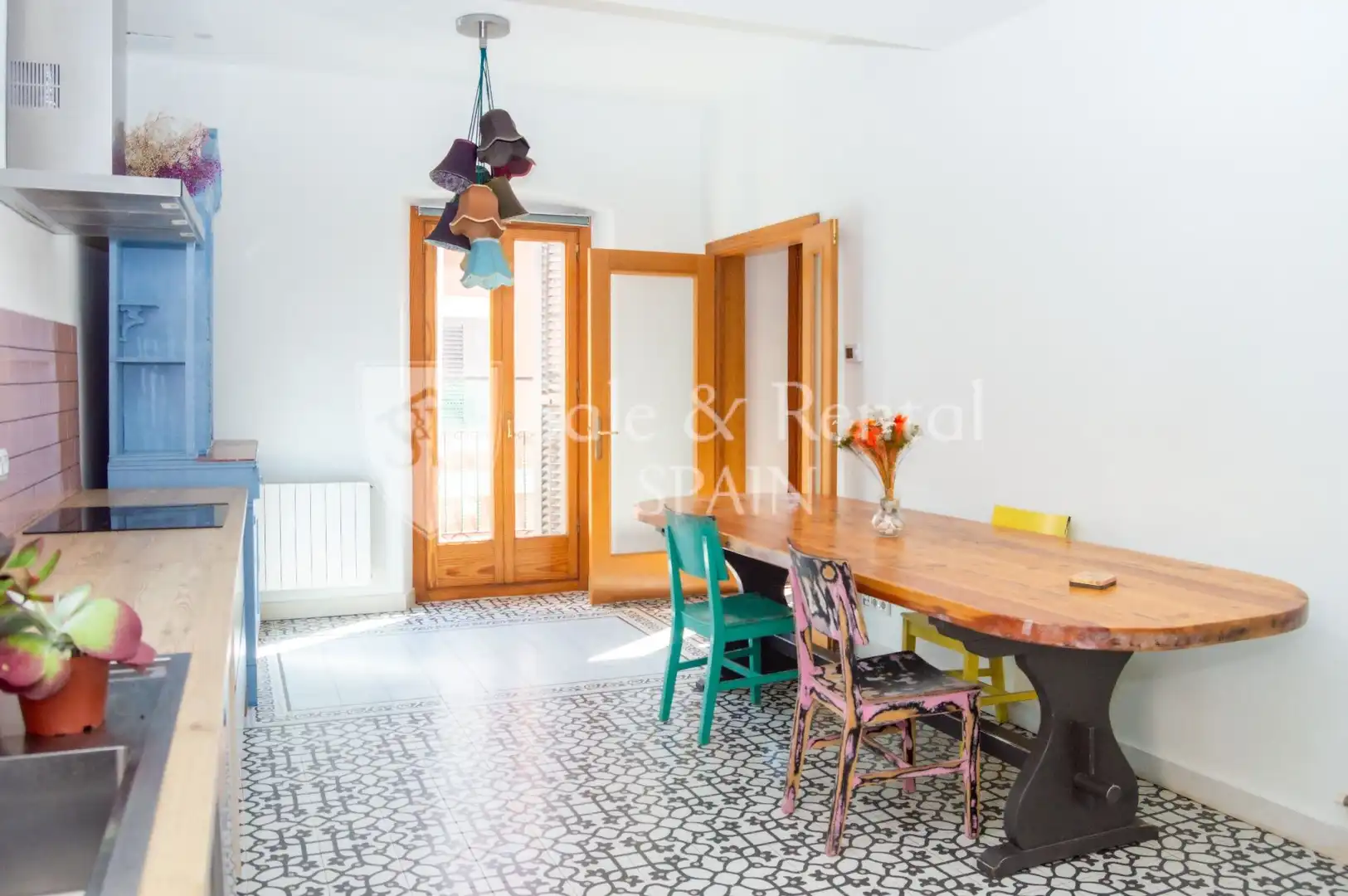 Exterior view of Flat for sale in Blanes  with Air Conditioner, Heating and Terrace
