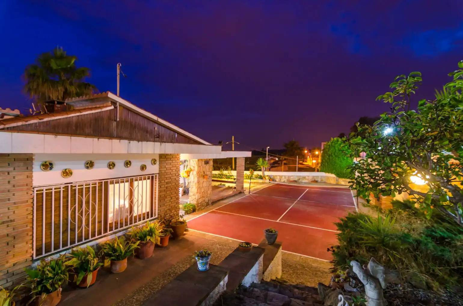 Vista exterior de Casa o chalet en venta en Lloret de Mar con Jardín privado y Piscina