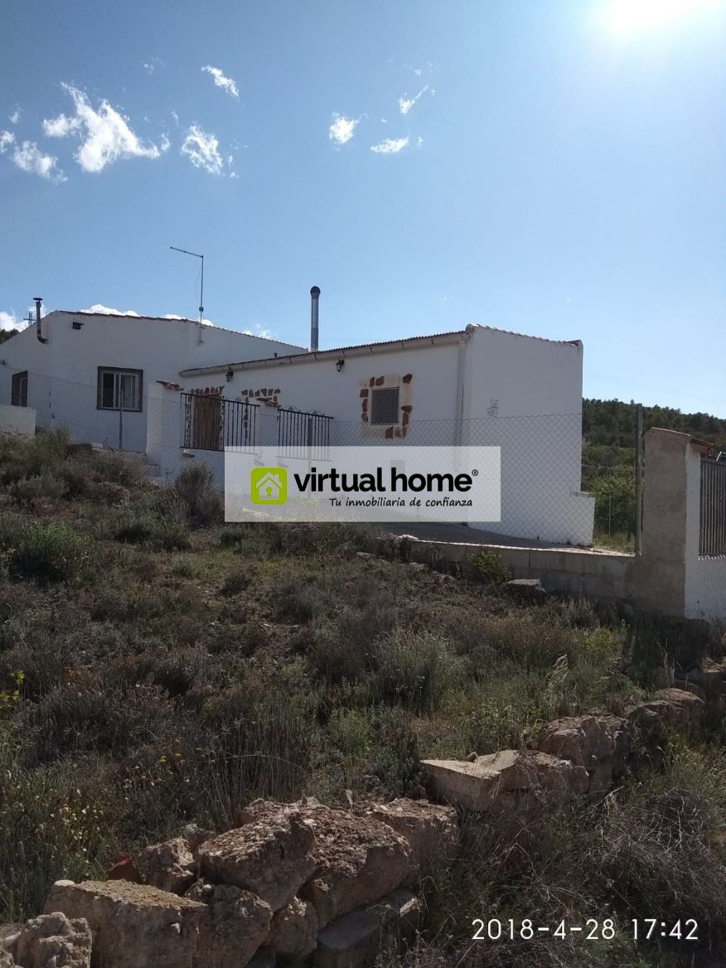 Exterior view of House or chalet for sale in  Albacete Capital  with Terrace