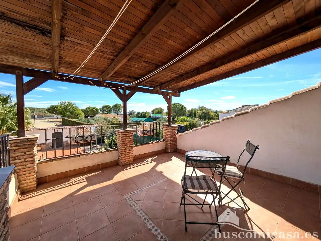 Terraza de Finca rústica en venta en Linares con Aire acondicionado, Calefacción y Jardín privado
