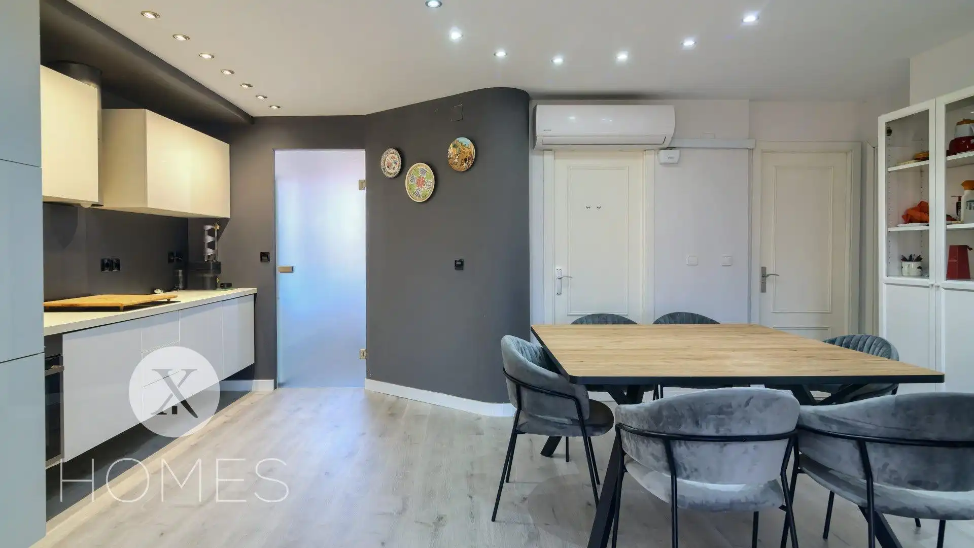 Esszimmer von Maisonette zur Miete in Valencia mit Klimaanlage, Heizung und Möbliert