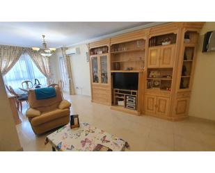 Living room of Flat for sale in  Almería Capital  with Air Conditioner and Balcony