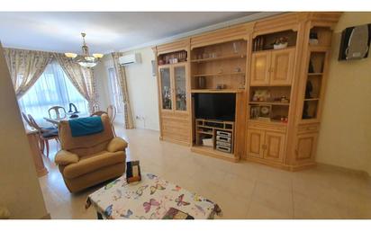 Living room of Flat for sale in  Almería Capital  with Air Conditioner and Balcony