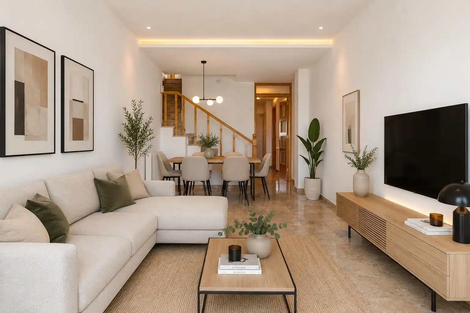 Sala de estar de Ático en venta en Sabadell con Aire acondicionado, Calefacción y Alarma