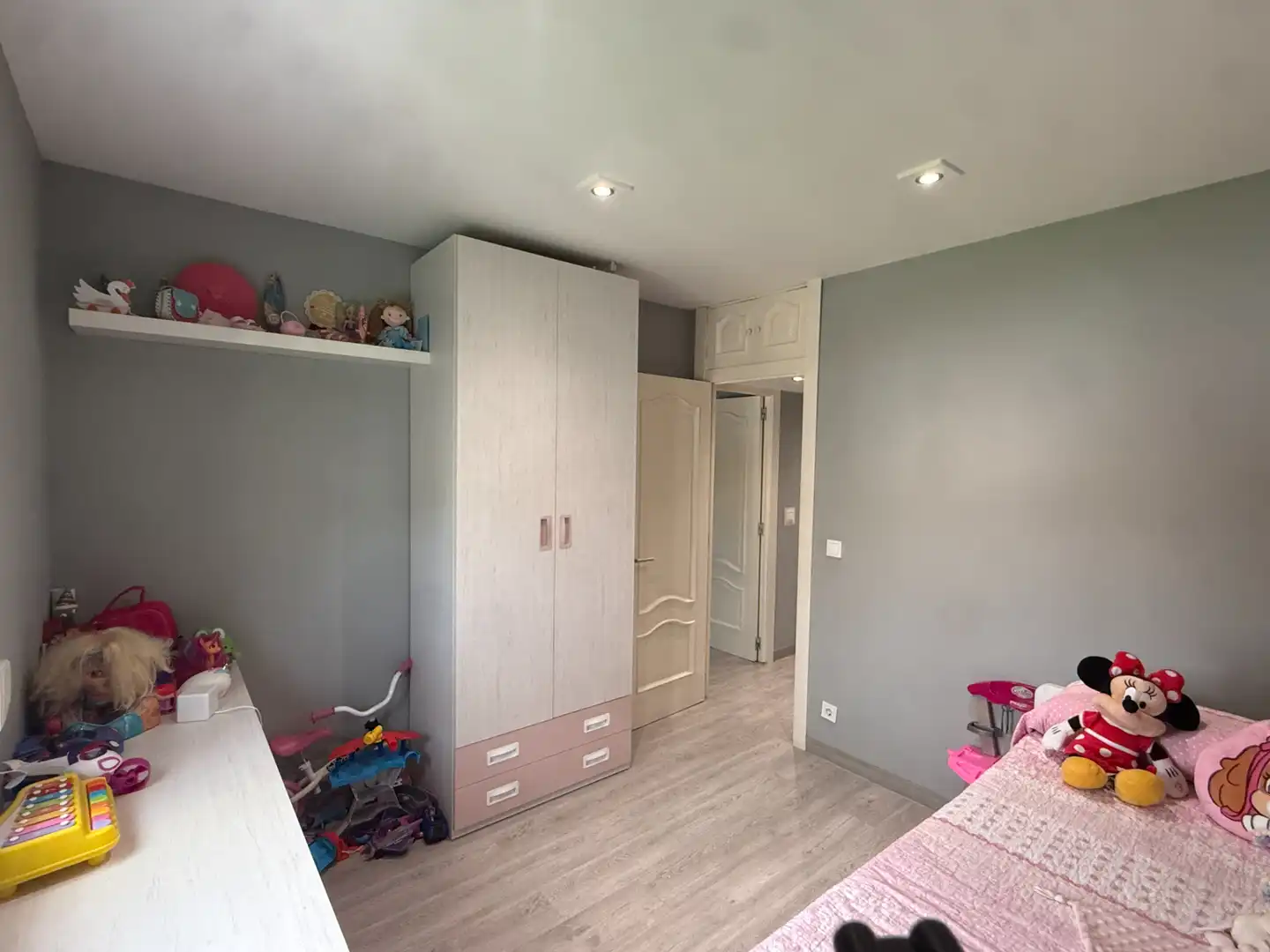 Bedroom of Flat for sale in Mejorada del Campo  with Air Conditioner, Heating and Furnished