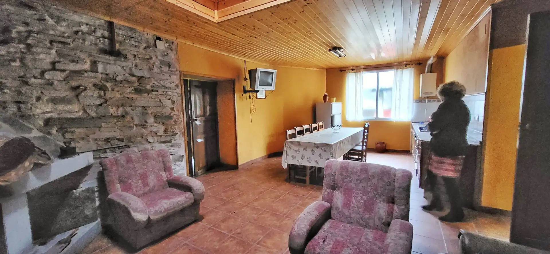 Casa rústica amb terrassa en venda a O Incio, imagen 5