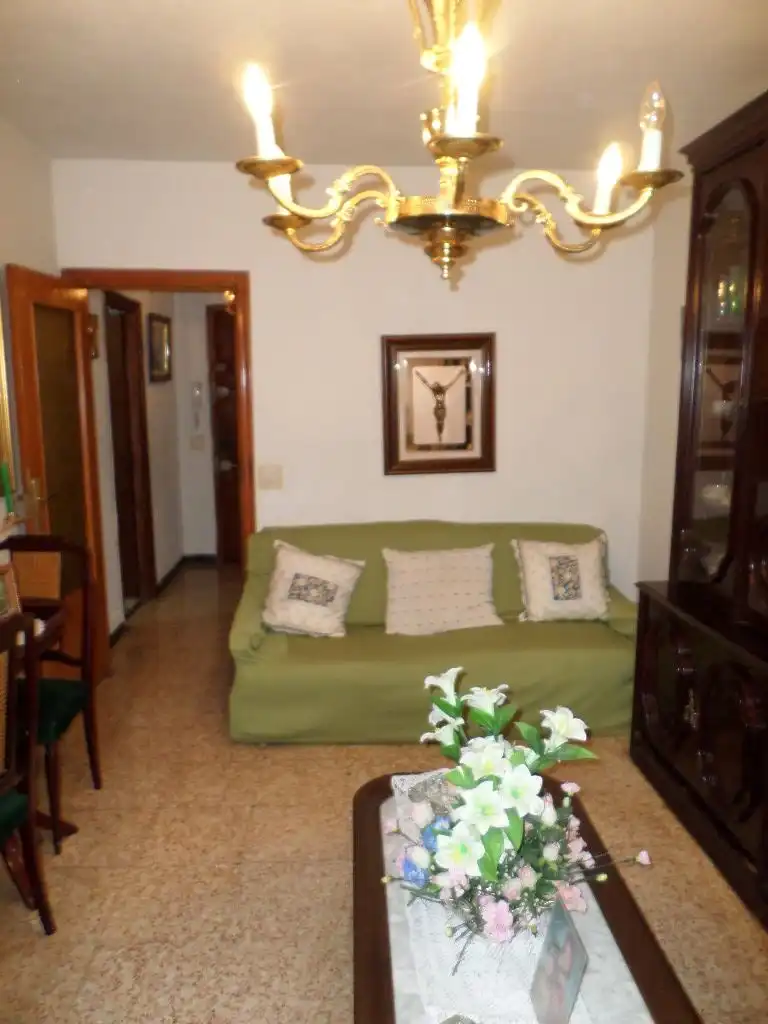 Living room of Flat for sale in Móstoles  with Heating, Terrace and Oven